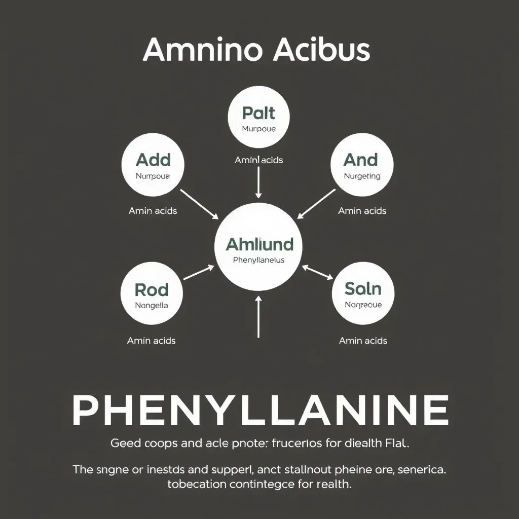 Amino rūgštys- Fenilalaninas ir baltymų šaltiniai sveikatai