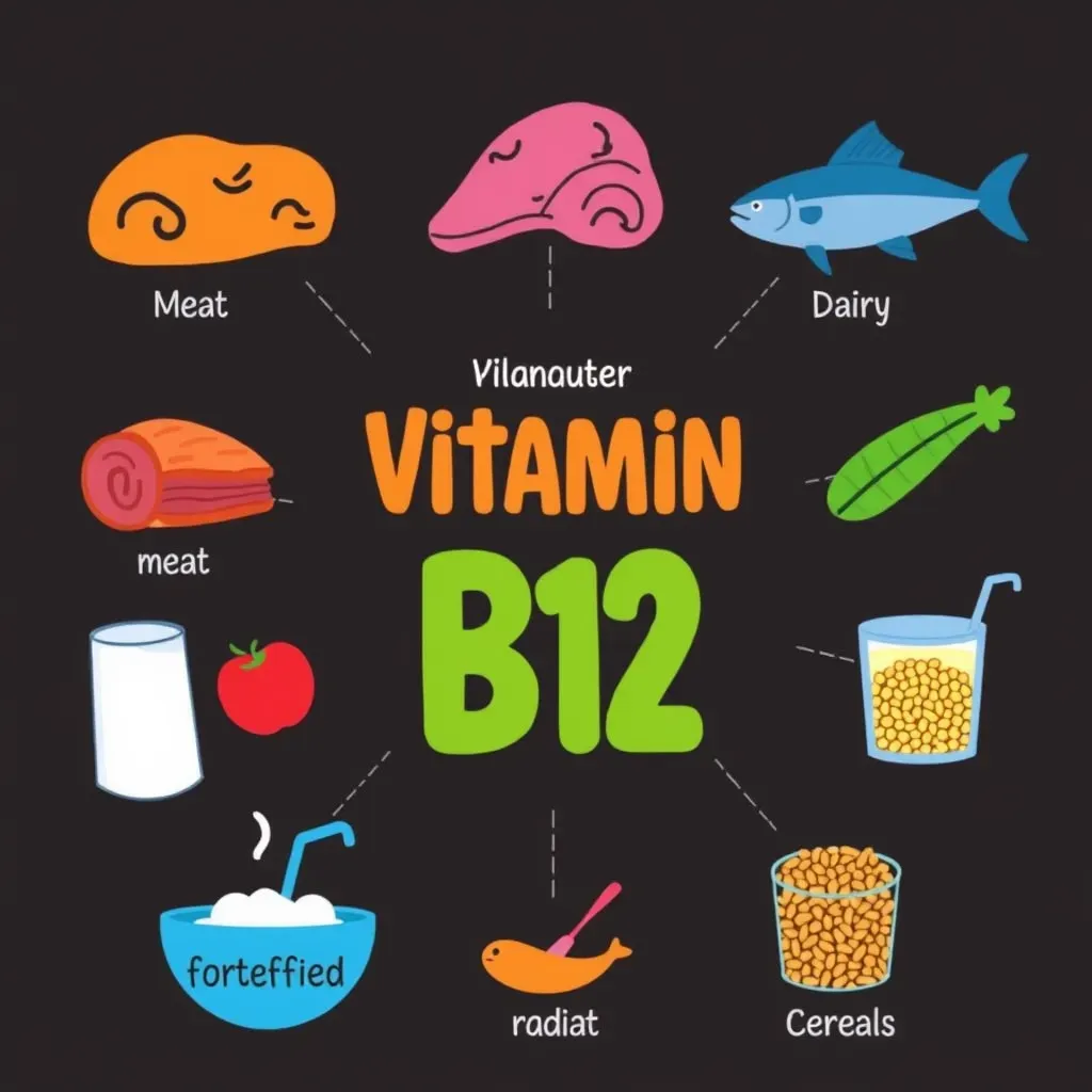 Vitaminai B12- Sveikata